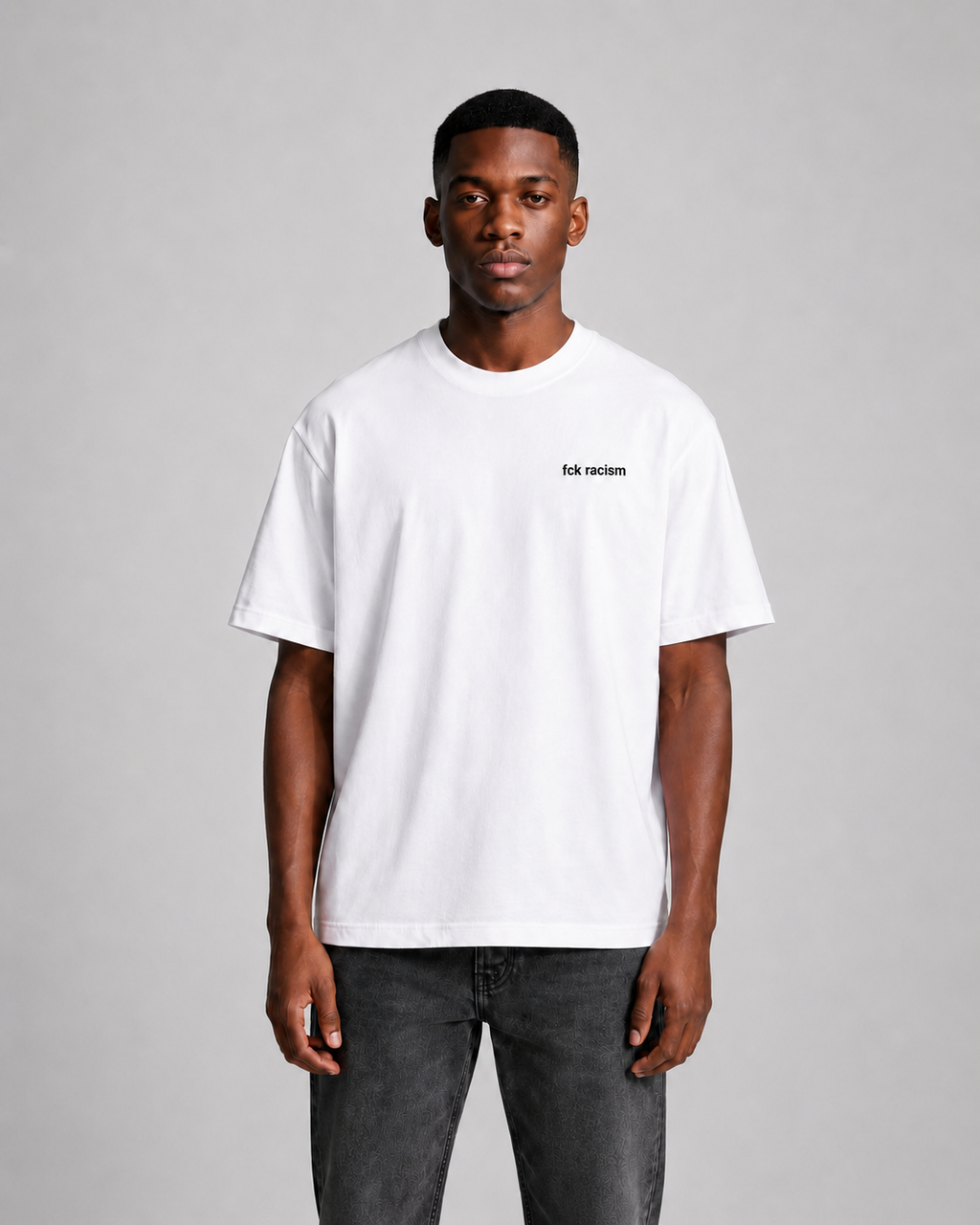 DomDom’s Supply Ultra Heavy T-Shirt - Fck Racism
