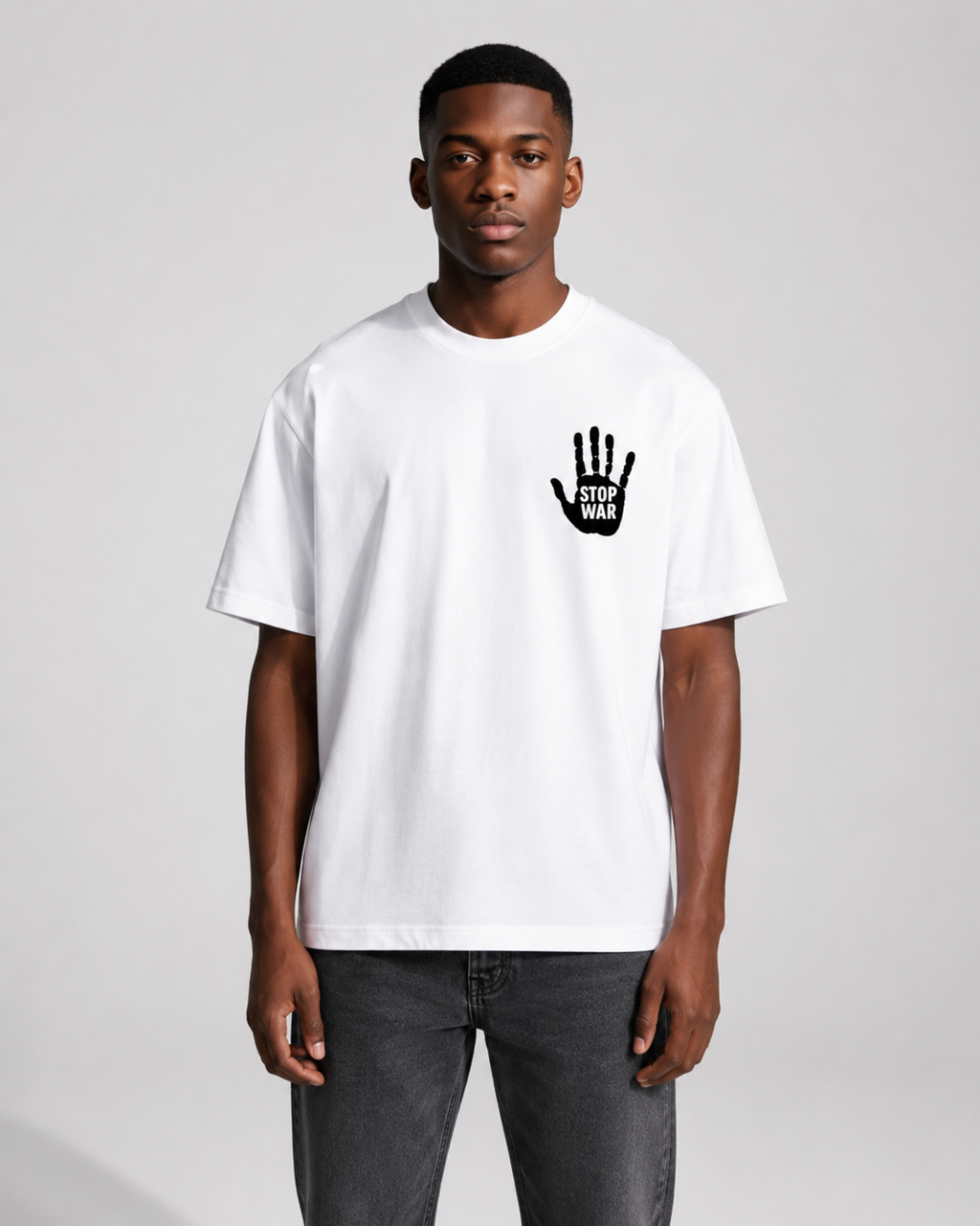 DomDom’s Supply Ultra Heavy T-Shirt - Stop War