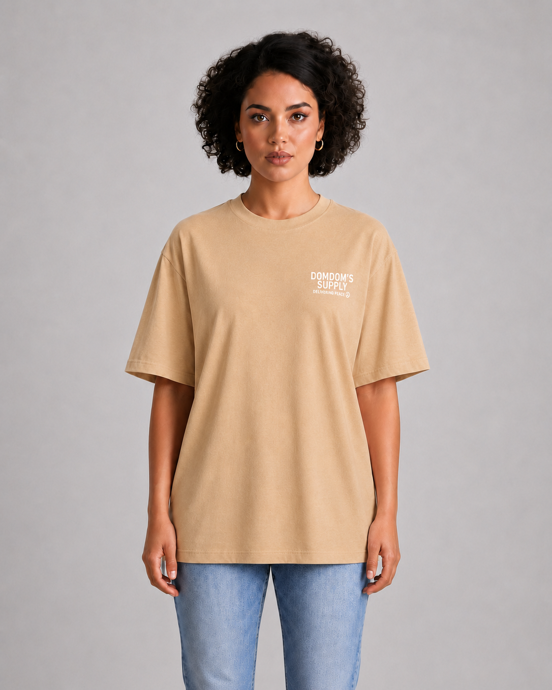 DomDom’s Supply Ultra Heavy T-Shirt - Delivering Peace