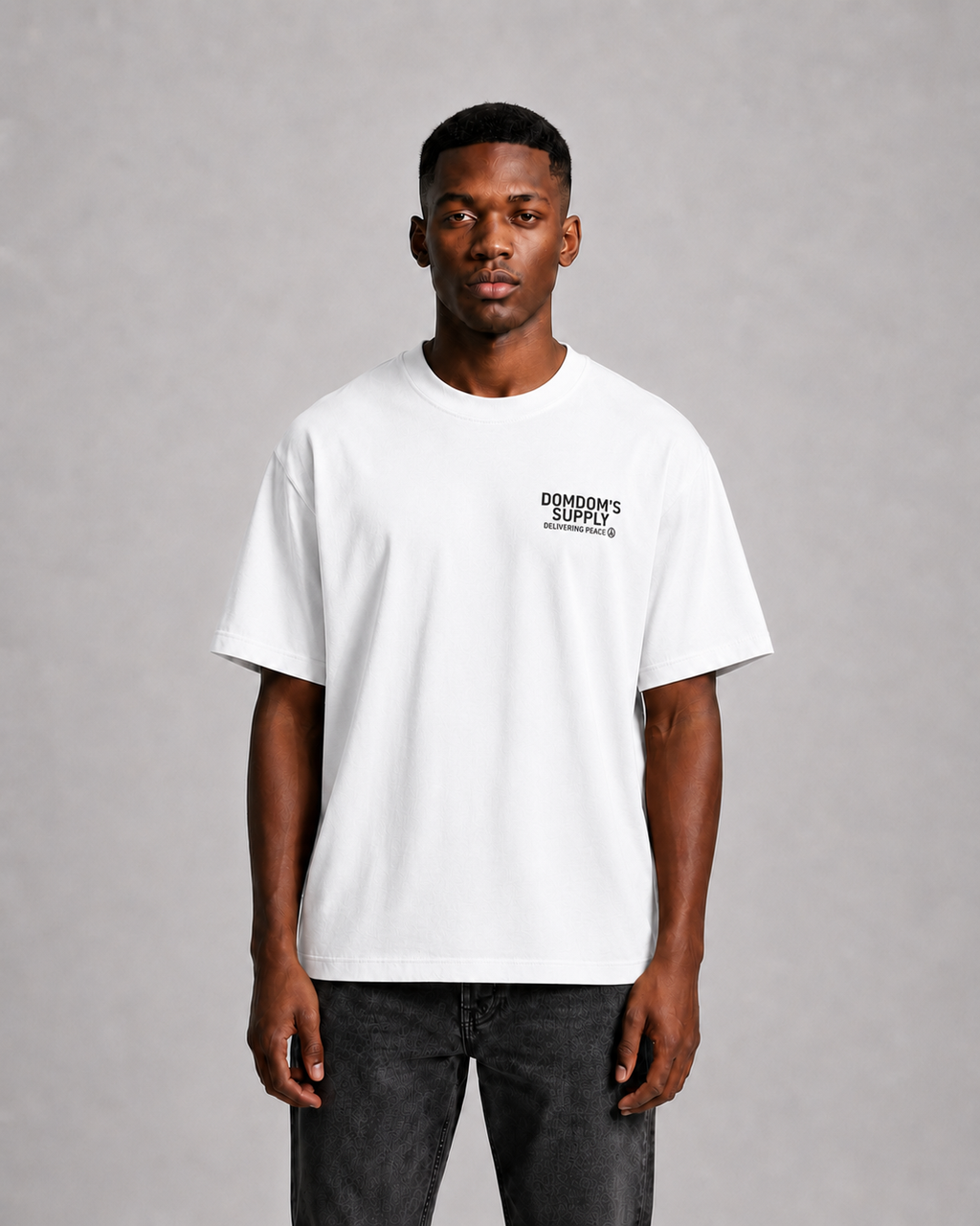DomDom’s Supply Ultra Heavy T-Shirt - Delivering Peace