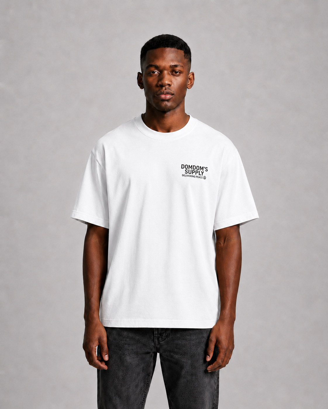 DomDom’s Supply Ultra Heavy T-Shirt - Delivering Peace