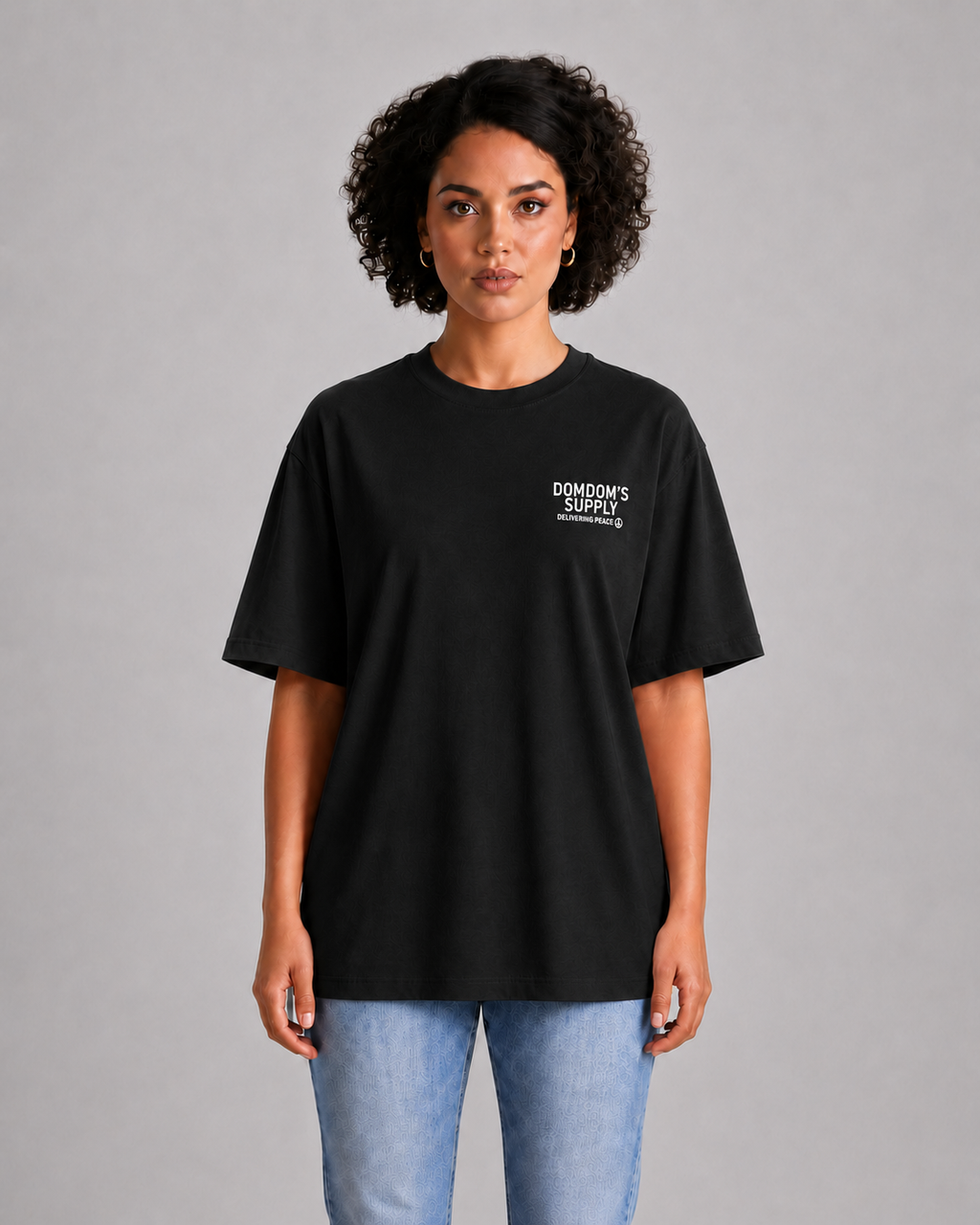 DomDom’s Supply Ultra Heavy T-Shirt - Delivering Peace
