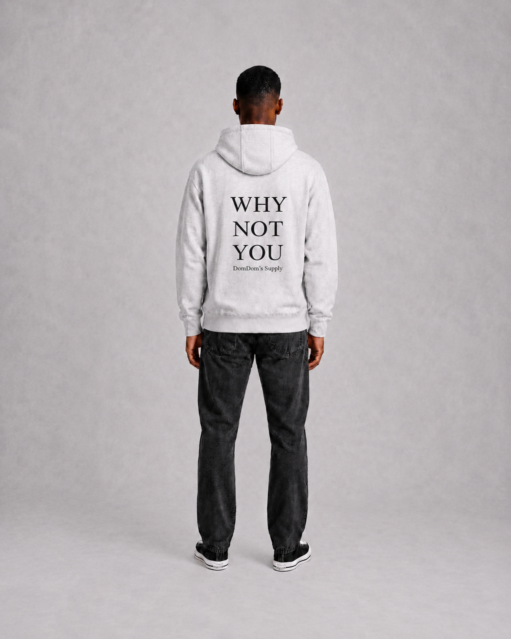 DomDom’s Supply Heavyweight Hoodie -  Why Not You